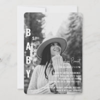 Modern minimalistisk, rundad B/W-fotoutställning f