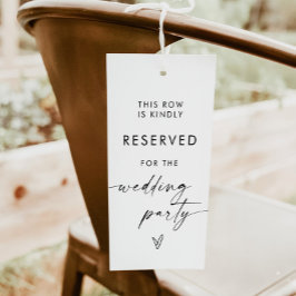 Modern Minimalistisk signatur i Bröllop reserverad