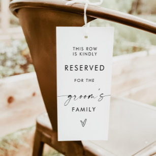 Modern Minimalistisk signatur i Bröllop reserverad