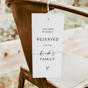 Modern Minimalistisk signatur i Bröllop reserverad