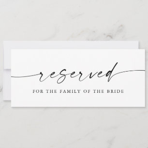 Modern Minimalistisk signatur i Bröllop reserverad