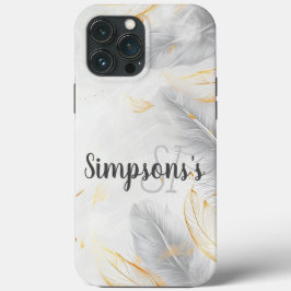 Modern minimalistisk skript iPhone Ca med Fodral-M