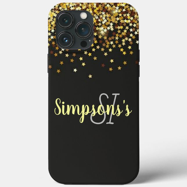 Modern minimalistisk skript iPhone Ca med Fodral-M (Baksida)