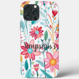 Modern minimalistisk skript iPhone Ca med Fodral-M