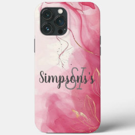 Modern minimalistisk skript iPhone Ca med Fodral-M