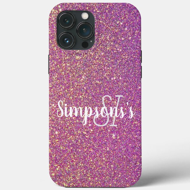 Modern minimalistisk skript iPhone Ca med Fodral-M (Baksida)