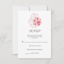 Modern, minimalistisk skript | OSA kort för  Rosa