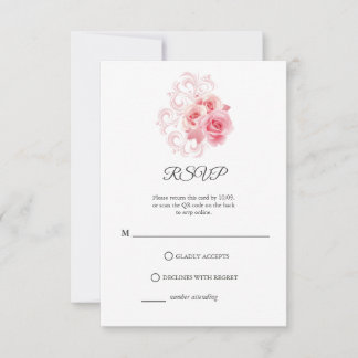 Modern, minimalistisk skript | OSA kort för  Rosa