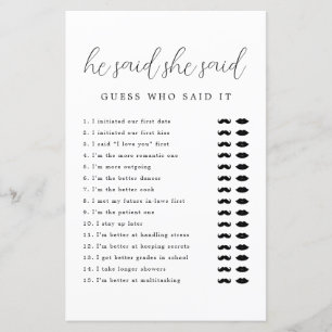 Modern, minimalistisk skript sa han att hon sa att