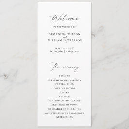 Modern, minimalistisk skriptmonogram - platt progr program