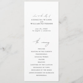 Modern, minimalistisk skriptmonogram - platt progr program