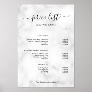 Modern Minimalistisk Skylt för Skönhetssalong Pris