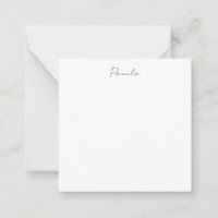 Modern minimalistisk slapp, enkel cute Own Namn