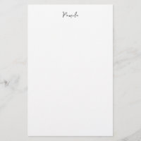 Modern minimalistisk slapp, enkel cute Own Namn