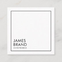 Modern minimalistisk Social-media