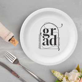 Modern minimalistisk svart Arch fet Studenten