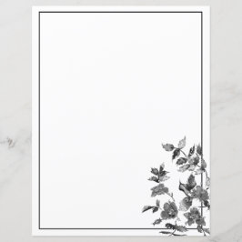 Modern minimalistisk svartvit ro