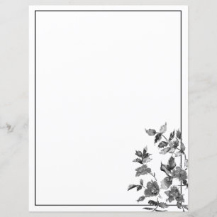 Modern minimalistisk svartvit ro