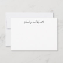 Modern minimalistisk svartvit skripttypografi