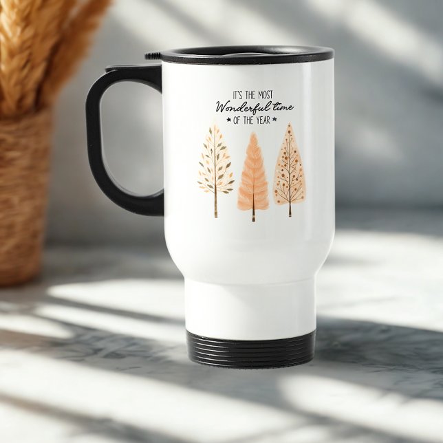 Modern Minimalistisk Tall Hygge Julstyling Resemugg (Skapare uppladdad)