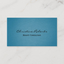 Modern minimalistisk terapist för akustisk skönhet visitkort