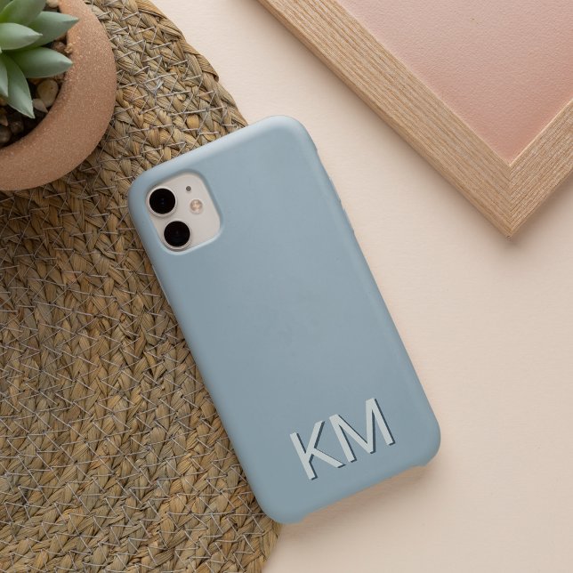 Modern minimalistisk tonårsmonogram (Skapare uppladdad)