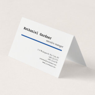 Modern minimalistisk trendig med enkelt Kreativ Visitkort