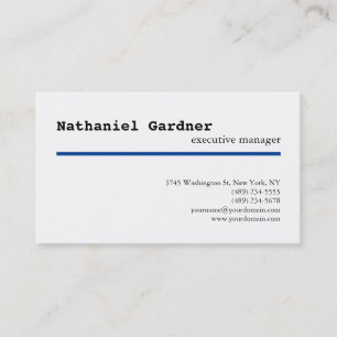 Modern minimalistisk trendig med enkelt Kreativ Visitkort