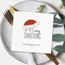 Modern minimalistisk typografi God jul Party