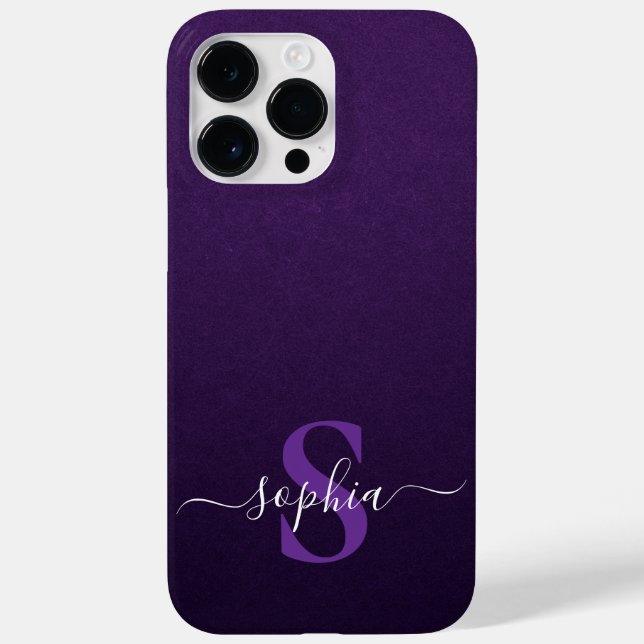 Modern minimalistisk typografi Namn monogrammad (Baksida)