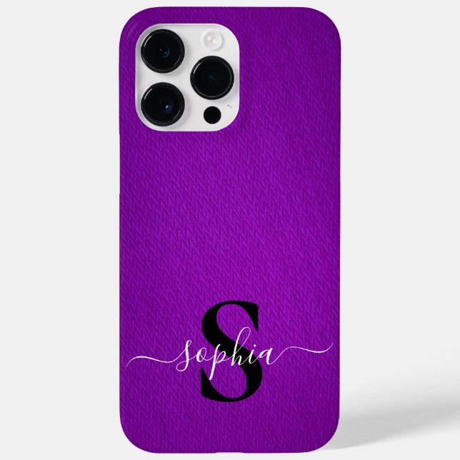 Modern minimalistisk typografi Namn monogrammad (Baksida)