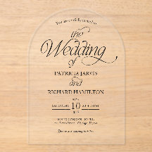 Modern Minimalistisk Valvbåge Bröllop Elegant