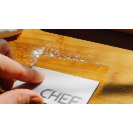 Modern minimalistisk vit Silver-präst texttecken Visitkort