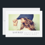 Modern, minimalistiskt foto, trettio och Fabulous<br><div class="desc">Design består av roligt och lekfull typografi med sans serif- och serif-teckensnitt. Lägg till ett anpassningsbar-foto.</div>