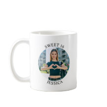 Modern, minimalistiskt sötsaksfoto 16 födelsedagsc