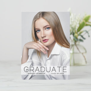 Modern minimalt telefonkort WT Student Meddelande