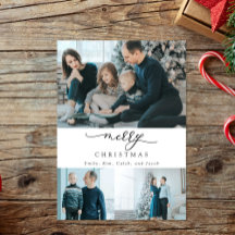 Modern Minimiskript 3 Photo God jul