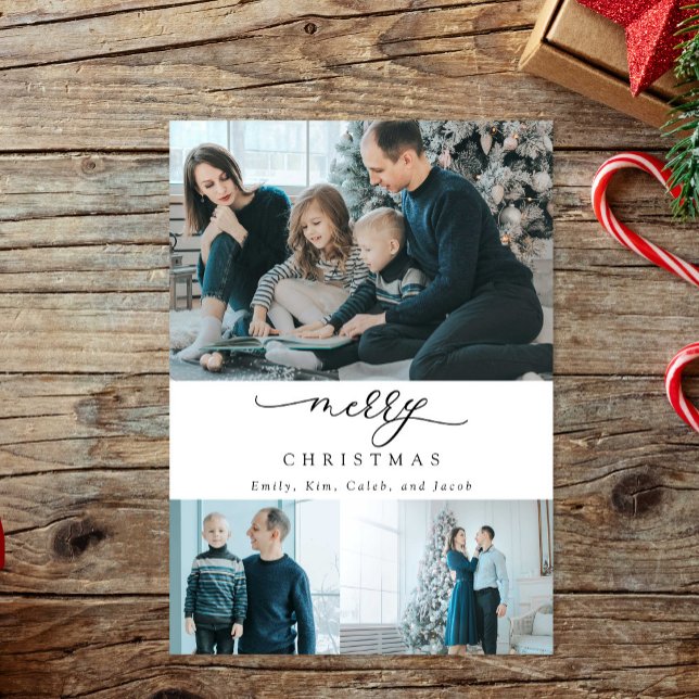 Modern Minimiskript 3 Photo God jul (Skapare uppladdad)