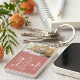 Modern minnesförlust för foto- och sympaticitattec nyckelring