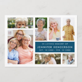 Modern minnesfotokollage i lyft program