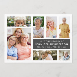 Modern minnesfotokollage i lyft program