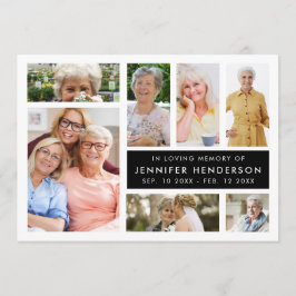 Modern minnesfotokollage i lyft program