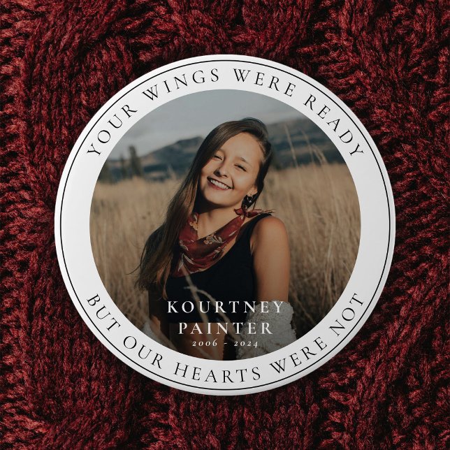 Modern minnesminnesminnesstund för foto knapp (Skapare uppladdad)