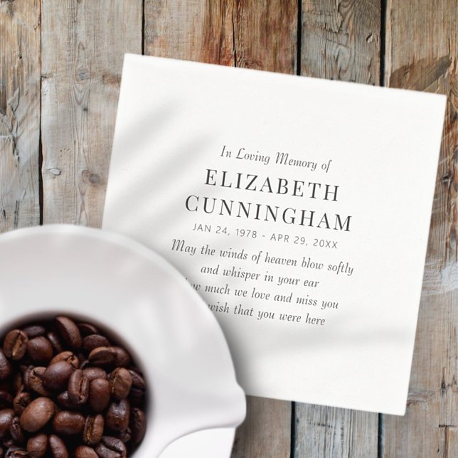 Modern minnesminnesmodul i lyft pappersservett (Skapare uppladdad)