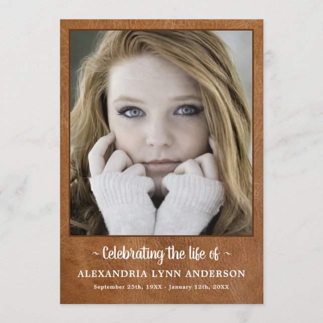 Modern minnesordning för läder, funktionsbok program (Framsida)