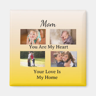 Modern minnessak – Fyra foton Mamma Magnet