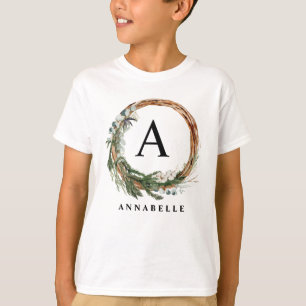 Modern minsta familj av kransfransfransfransmän fö t shirt