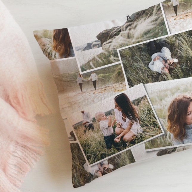 Modern minsta filt med fem fotofiltar i eleganten kudde (Skapare uppladdad)