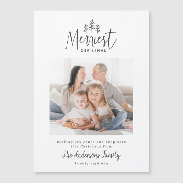 Modern minsta julklapp för multifoto Holida (Framsida)