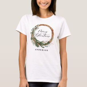 Modern minsta sedel för krandskript för lövning ju t shirt